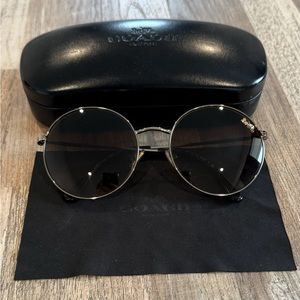 Authentic Coach round sunglasses